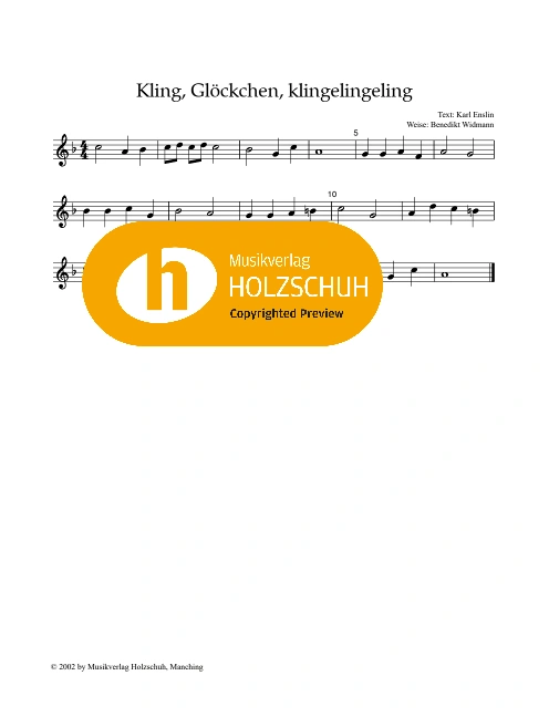 Kling, Glöckchen, klingelingeling